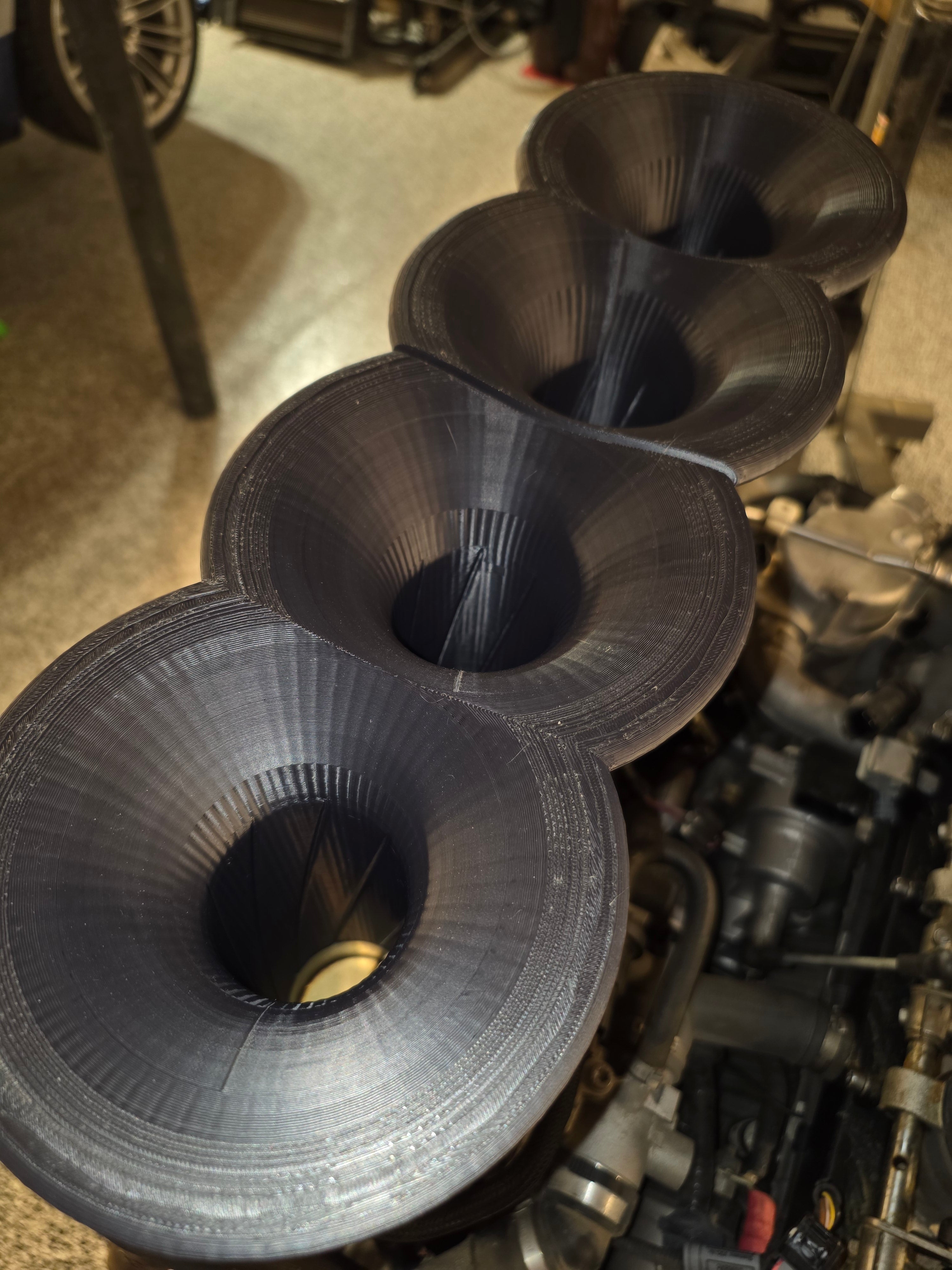 FULLZENDCO - S65 V8 FRESH AIR ITB TRUMPETS - BETA TESTING PHASE - V1