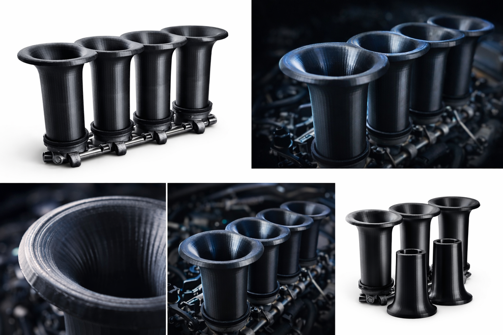FULLZENDCO - S65 V8 FRESH AIR ITB TRUMPETS - BETA TESTING PHASE - V1
