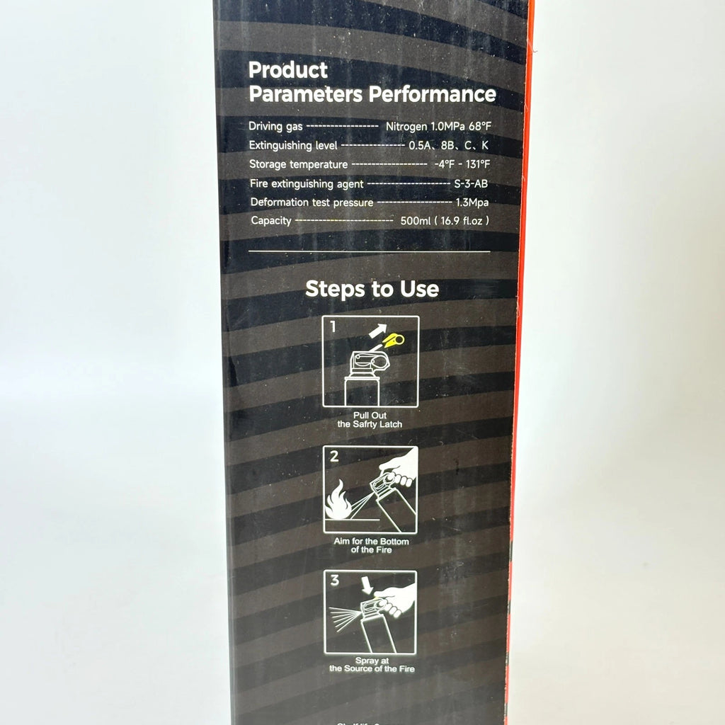 (2-PACK) LIGHTWEIGHT FIRE EXTINGUISHER