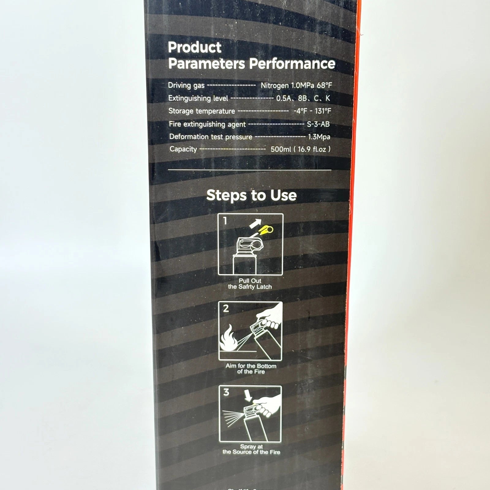 (2-PACK) LIGHTWEIGHT FIRE EXTINGUISHER