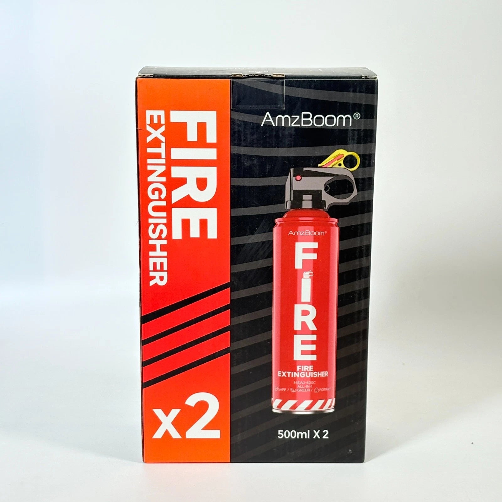 (2-PACK) LIGHTWEIGHT FIRE EXTINGUISHER