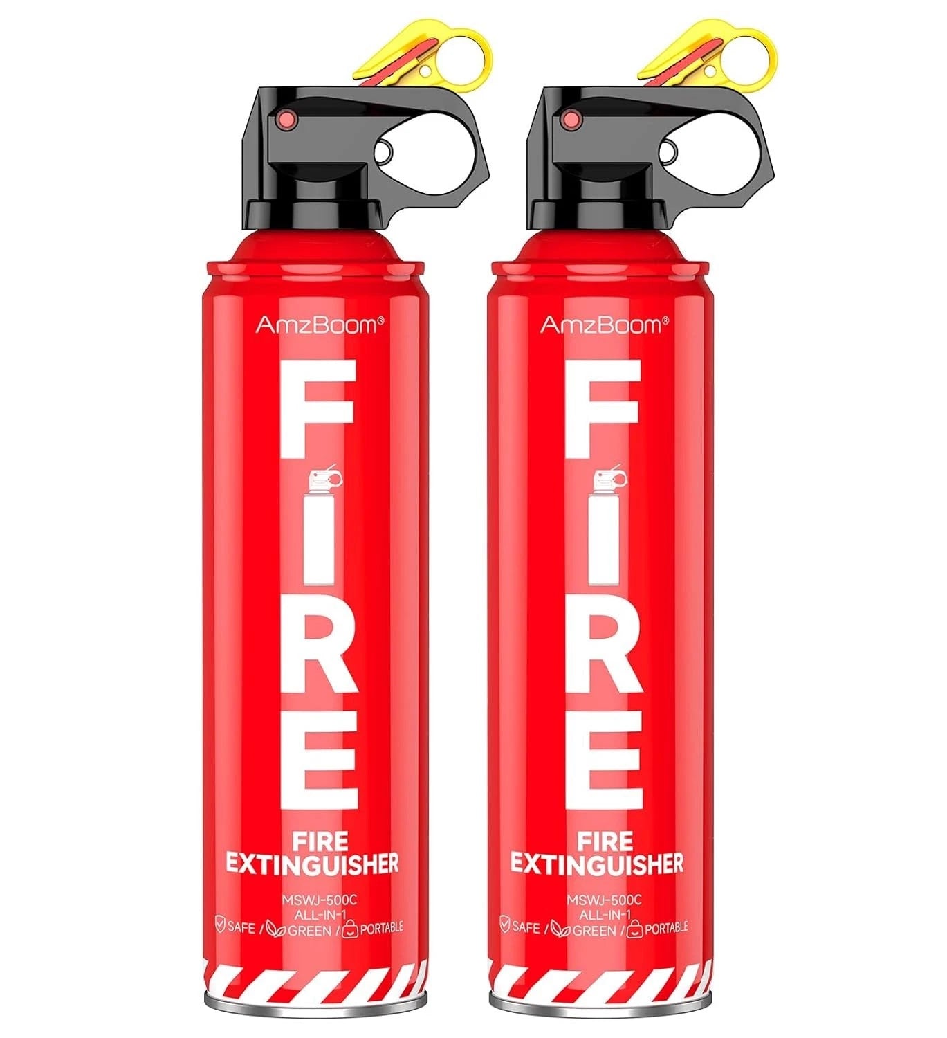 (2-PACK) LIGHTWEIGHT FIRE EXTINGUISHER